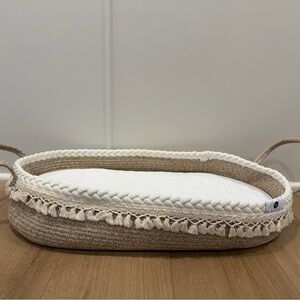 NWOT Boho Changing Table Basket